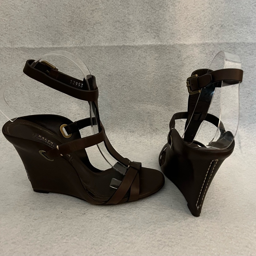 Ralph Lauren Purple Label heels 8.5 US - Picture 9 of 12